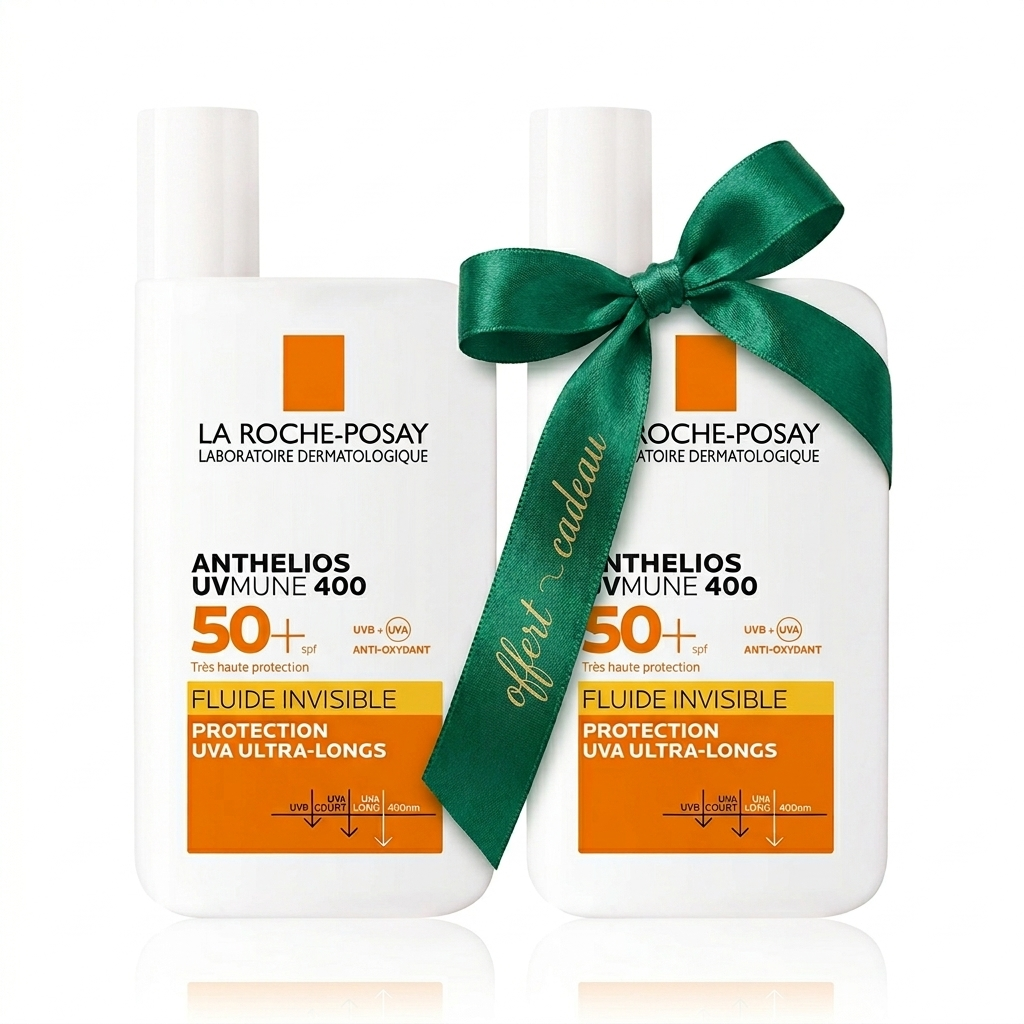 LA ROCHE POSAY ANTHELIOS UVMUNE 400 FLUID INVISIBLE SPF50 50ML+(LE 2 EME OFFERT)