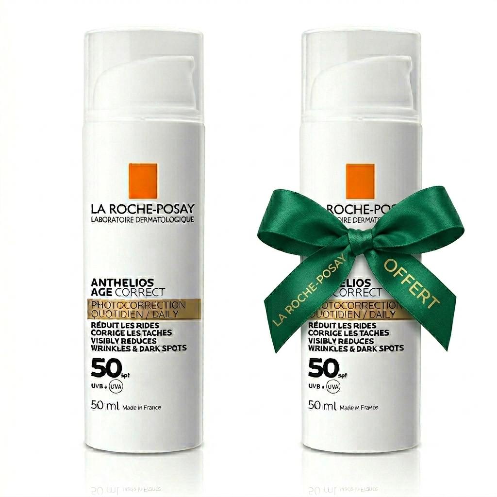 LA ROCHE POSAY ANTHELIOS AGE CORRECT SPF50 50ML+(LE 2 EME OFFERT)