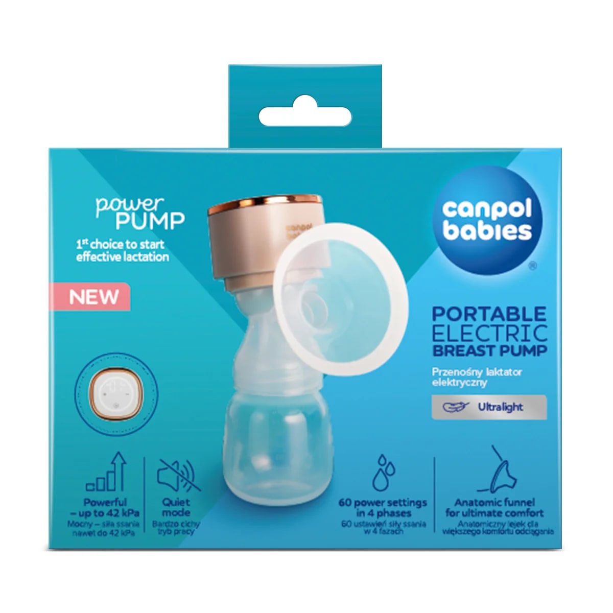 Canpol babies Tire-lait électrique Portable powerpump-20/107