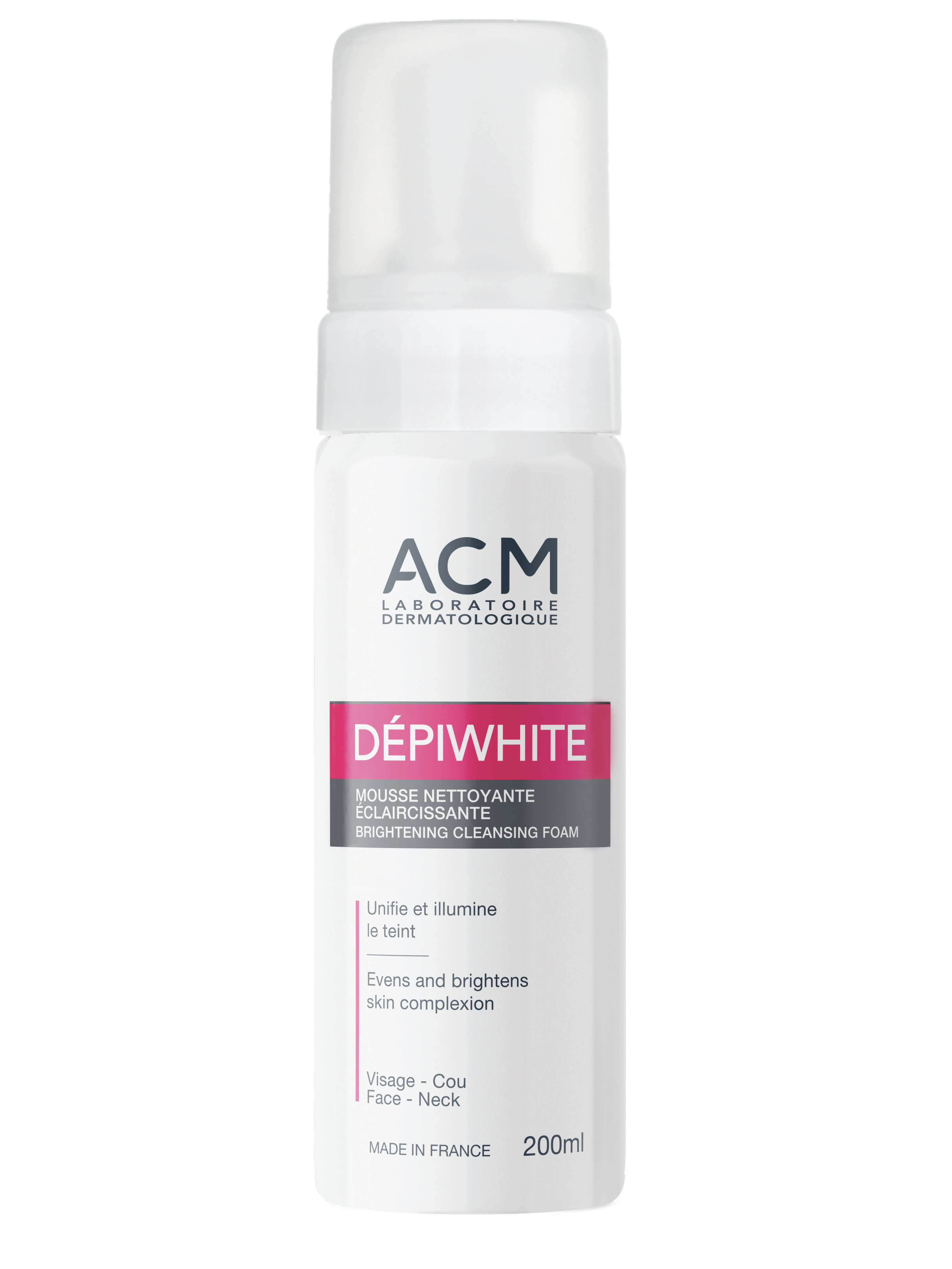 Dépiwhite Mousse Nettoyante Eclaircissante