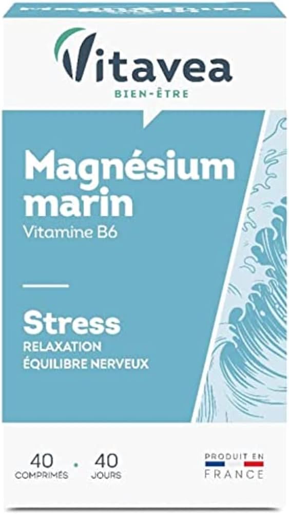 Vitavea Bien-être Magnésium marin vitamine B6 