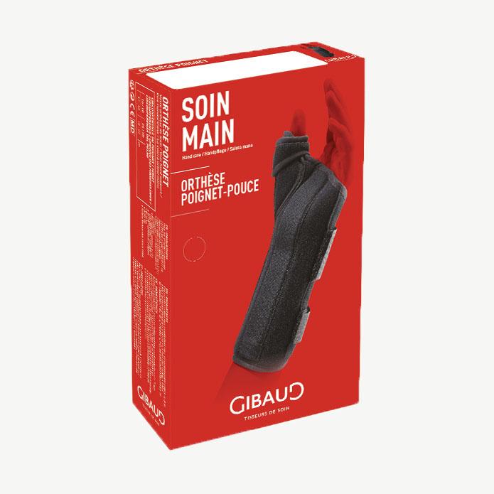 GIBAUD Orthèse Poignet-Pouce TAILLE 2| GAUCHE -LEFT 