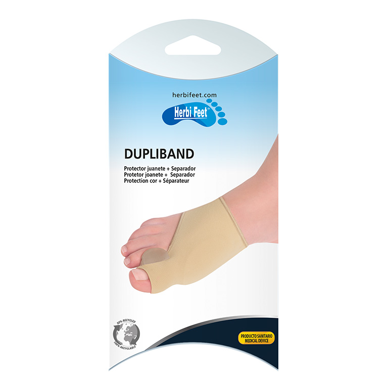 Herbi Feet  DUPLIBAND PROTECTOR JUANETE SEPARADOR