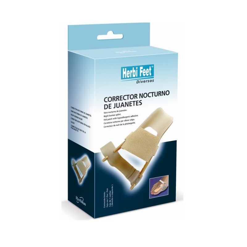 HERBI FEET Correcteur orthèse de nuit d'hallux valgus | TAILLE L