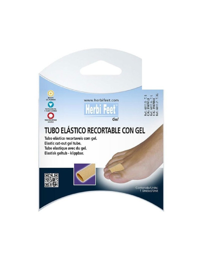HERBI FEET Tube élastique avec gel| TAILLE L
