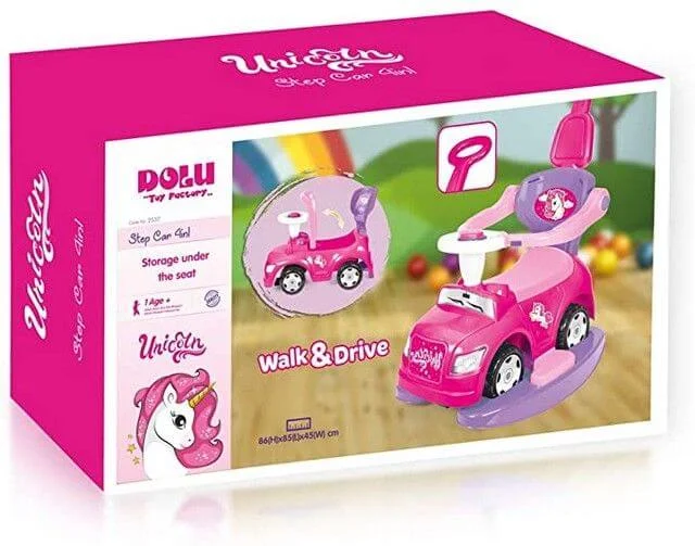 DOLU Voiture Licorne 4 en 1