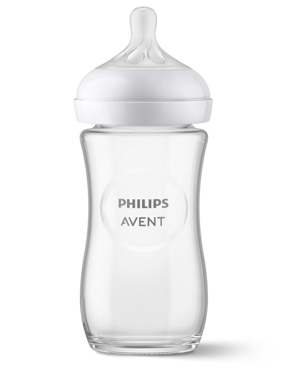 Philips Avent Natural à Réponse Naturelle Biberon verre 240ml - 1 pièce