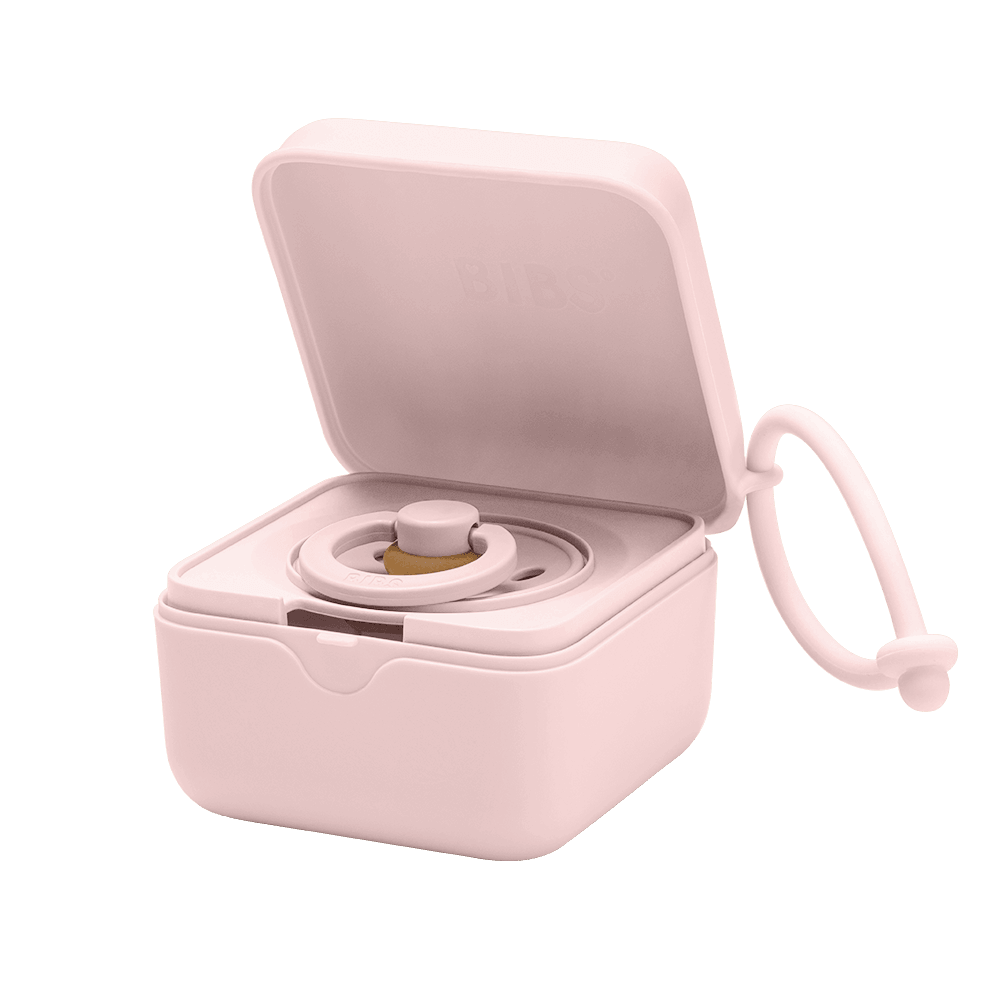 BIBS Boîte à tétine - Baby rose