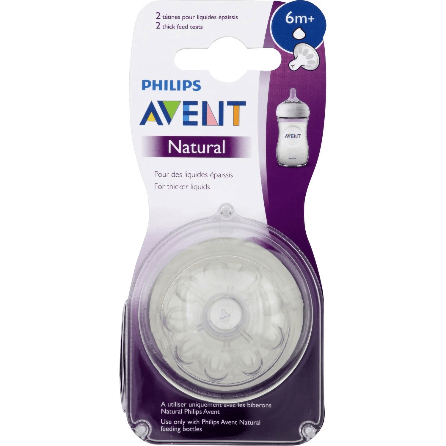 Philips Avent Tétine Natural 6M+