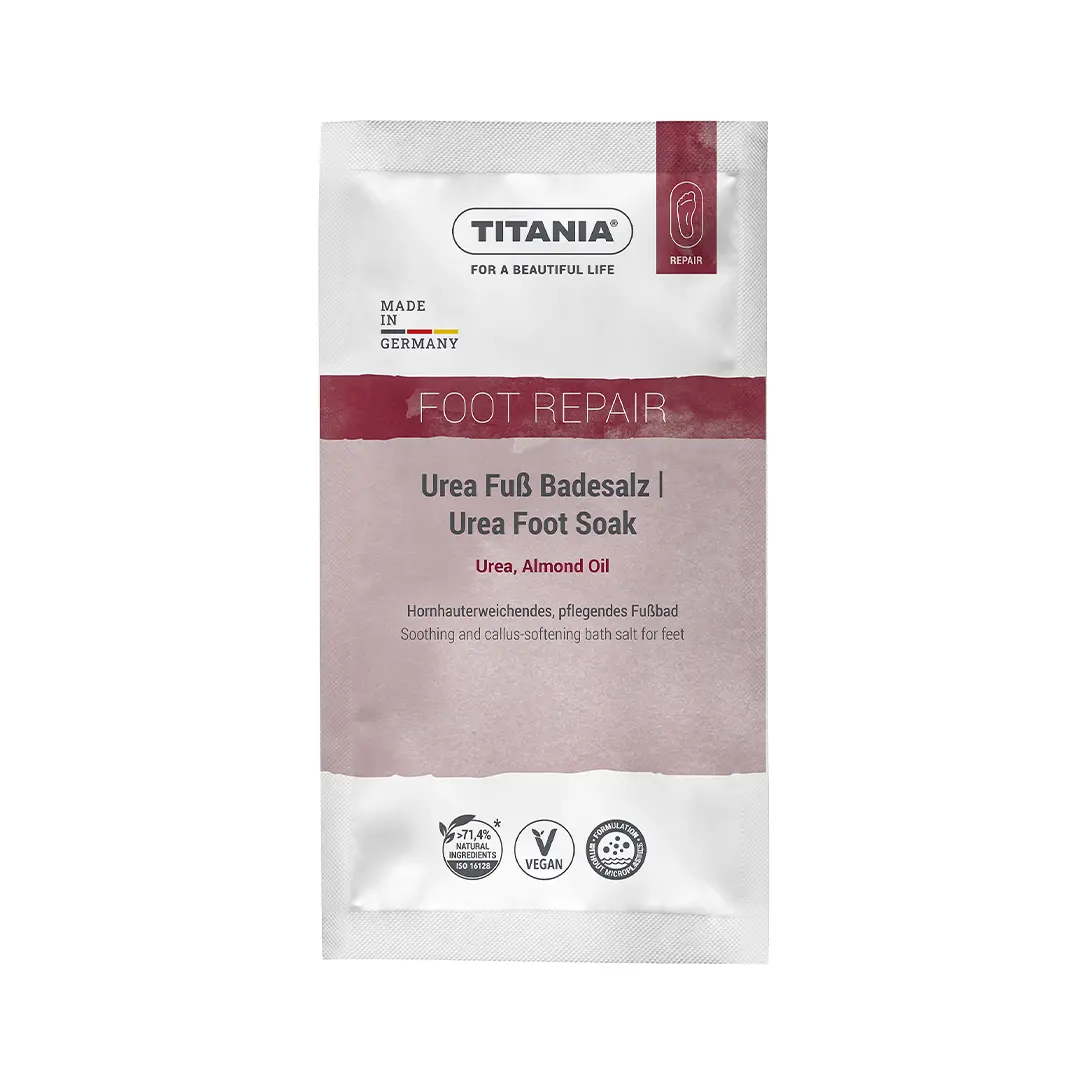 Sachet de bain de pieds à l'urée titania |1*40g 