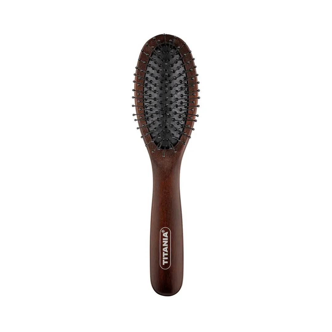 Brosse en bois naturel marron | 18cm 