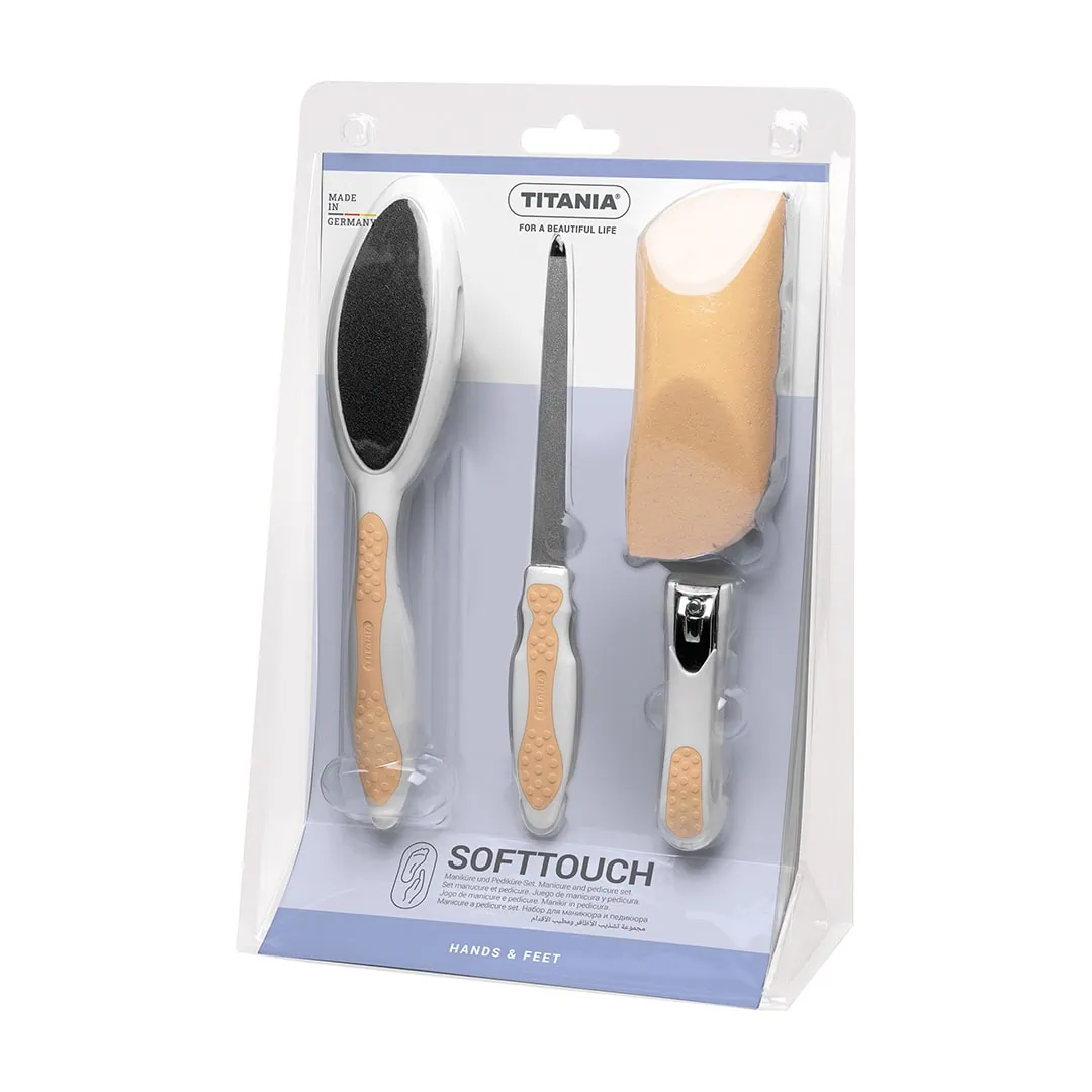 TITANIA Softtouch Set Pedicure 