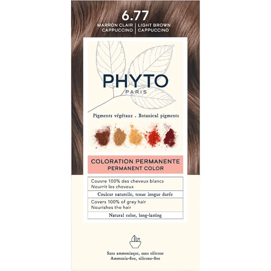 PHYTO COLOR MARRON CLAIR CAPPUCCINO 6.77
