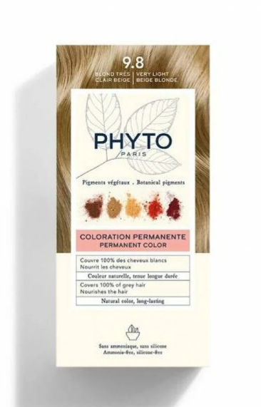 PHYTOCOLOR 9.8 Blond Très Clair Beige