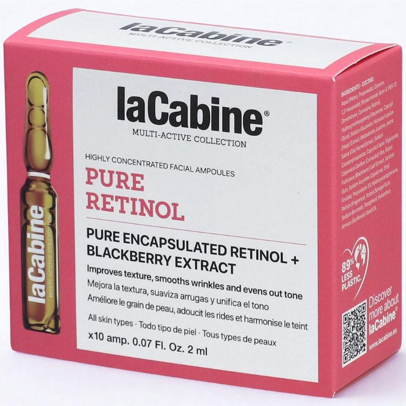 LA CABINE PURE RETINOL 10 AMPOULES