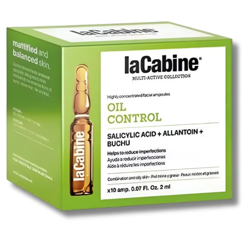 LA CABINE OIL CONTROL 10 AMPOULES