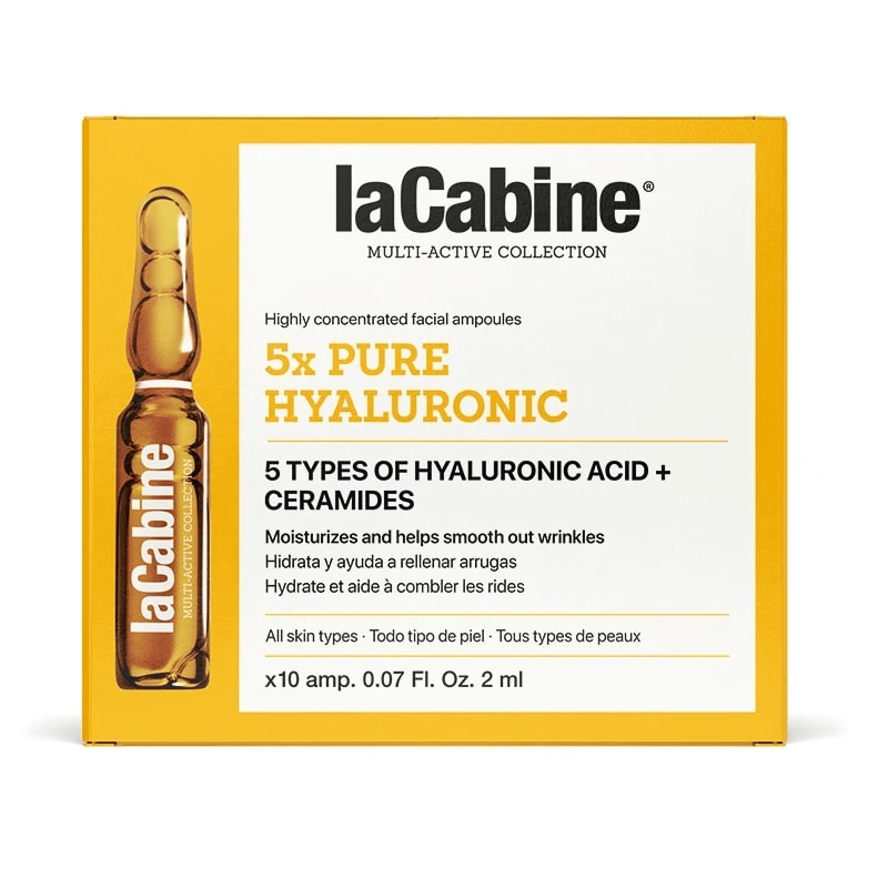 LA CABINE AMPOULES 5X PURE HYALURONIC 10X2ML LA CABINE