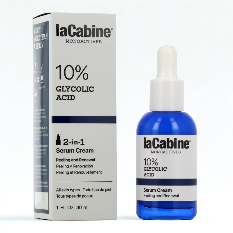 LA CABINE MONOACTIVES 10 % GLYCOLIC ACID SERUM CREME 30ML LA CABINE