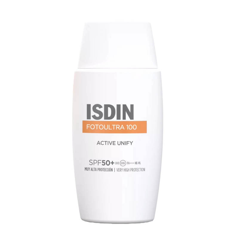 ISDIN PHOTOPROTECTION ECRAN SOLAIRE ACTIVE UNIFY FUSION FLUIDE SPF50 50 ML