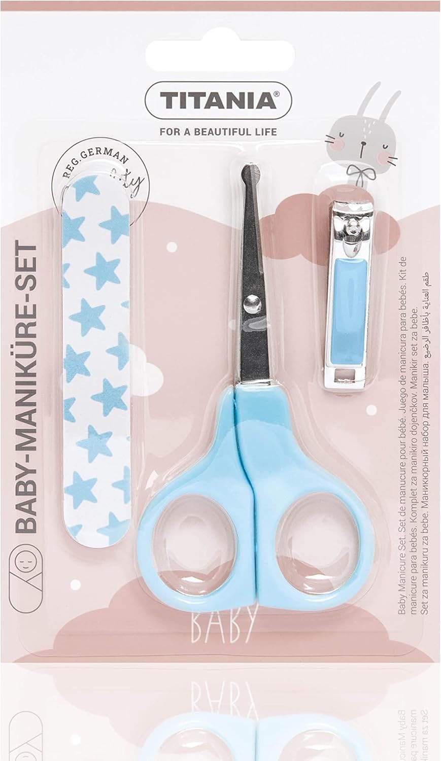 TITANIA B BOX SET MANUCURE BEBE 3 PIECES 1296