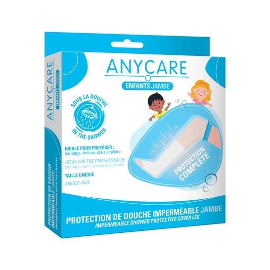 Anycare Housse Protection Douche Jambe Enfant 1ut
