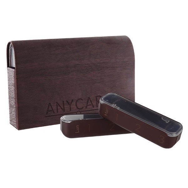 ANYCARE PILULIER MINI BOOK NOIR
